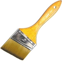 Paint Brush 3in Synthetic Hair Angled Style