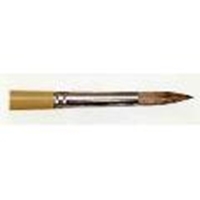 Picture of ART152  squirrel tail hair paint brush, round, nickel seamless furrules 