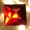 Picture of J84  18mm Red square OUT OF STOCK