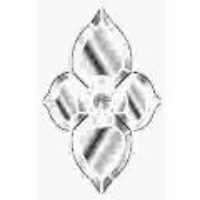 Glass Bevel Cluster c02 10x6 crystal clear glass shaped into a mosaic design-alternate main