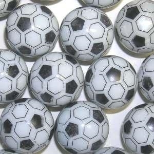 Picture of M350  HANDMADE 25mm set of 10  Soccer Ball Marbles OUT OF STOCK