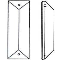 Picture of P23C  76x22 bar with 1 mounting hole