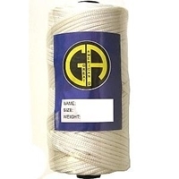 Picture of PFL10  White Polyester Twine 24ply 365m or 1197ft, 67.24lb tested