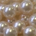 Picture of BD16R1  16mm PEARL opaque round  plastic beads
