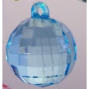 Picture of AC302T 25mm TURQUOISE acrylic crystal ball 