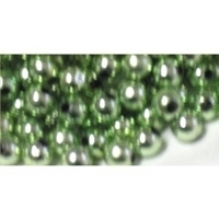 Picture of BD6RM9A  6mm METALLIC LIGHT GREEN round plastic beads