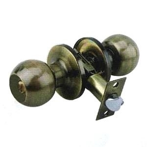 Picture of LK306  Privacy No key door lock with brushed antique finish 