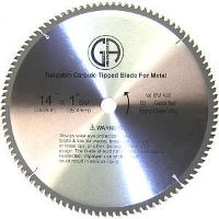 Circular Saw Blade Carbide 14" 100T for STEEL for table chop miter & skilsaw-2
