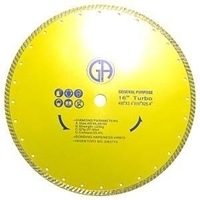 Picture of DB3774  16IN Turbo sintered saw blade for GENERAL PURPOSE 1" Arbor