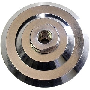 Picture of ADP19  Aluminum Adapter for 4in Polishing Pads.