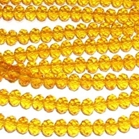 Picture of BD809 Crystal 8MM Bead - GOLD 