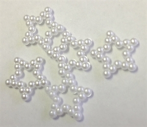 Picture of AC8S 8mm acrylic pearl beaded star