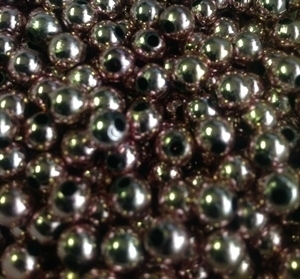 Picture of BD6RM4  6mm METALLIC PINK round plastic beads