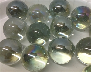 Picture of M226  1-in. Clear Shiny Glass Marbles