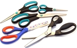 Scissors - Stainless steel blades, paper edgers, pinking shears
