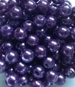 Picture of BD8R10   8mm PURPLE round plastic beads