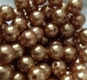 Picture of BD10R3  10mm GOLD colored opaque round plastic beads