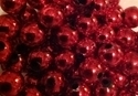 Picture of BD10RM5 10mm METALLIC RED round plastic beads