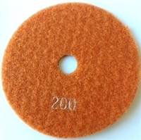 Picture of DPP27  5IN Diamond Polishing Pad 200 GRIT, DRY