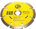 DB249 4" Circular Saw Blade Diamond Continuous Rim for stone,tile,marble,brick,granite,cement.  Suitable for tilesaw, miter saw, table saw, chopsaw-full view