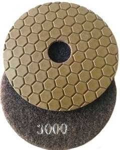 Picture of DPP15  4IN Diamond Polishing Pad DRY - 3000 GRIT