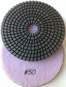 Picture of DPP126  5IN Diamond Polishing Pad WET - 50 GRIT