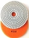 Picture of DPP127  5IN Diamond Polishing Pad WET - 100 GRIT