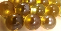 Picture of M11 16MM Amber Shiny Metallic Marbles