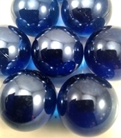 Picture of M204 25MM Blue shiny glass marbles 