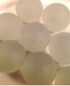 Picture of M225 25MM clear frosted glass marbles