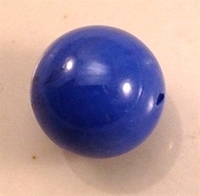 Picture of M102 11MM Porcelain Cobalt Blue Marbles 