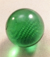 Picture of M175 16MM Transparent Green shiny marbles