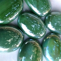 Picture of N70A 30MM Green Opal Glass Gems