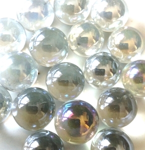 Picture of M104 11MM Clear Shiny Marbles  OUT OF STOCK