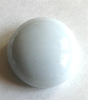 Picture of N02  14MM Silver beige opal shiny glass gems