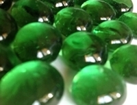 Picture of N06 14MM Light green cathedral glass gem