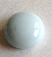 Picture of N23  14MM Pale white opal glass gems