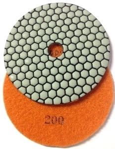 Picture of DPP27  5IN Diamond Polishing Pad 200 GRIT, DRY