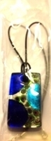 Picture of GP16 Hand Made Murano Fused Glass Jewerly-Rectangle 