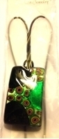 Picture of GP17 Hand Made Murano Fused Glass Jewerly-Rectangle 