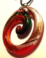 Picture of GP23-1 Hand Made Murano Fused Glass Jewerly