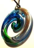 Picture of GP23-2 Hand Made Murano Fused Glass Jewerly