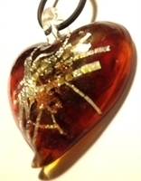 Picture of GP29 Hand Made Murano Fused Glass Jewerly-Heart