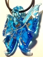 Picture of GP35 Hand Made Murano Fused Glass Jewerly-Butterfly