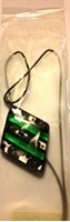 Picture of GP52 Hand Made Murano Fused Glass Jewerly-Triangle 