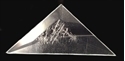 Picture of B334TG  3x3x4.25 Triangle Glue Chip Bevels 