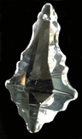 Picture of P8B  50mm x 30mm Crystal Leaf