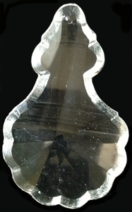 Picture of P21B  76mm x 49mm Crystal Leaf 