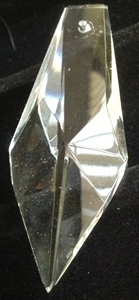 Picture of P25A 62mm x 23mm ice crystal with one mounting hole