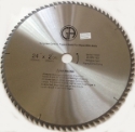 Picture of TC248N 24" 80T Arbor=2" to 5/8" Saw Blade Circular Carbide for WOOD with NAILS